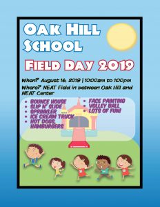 Oak Hill School Field Days